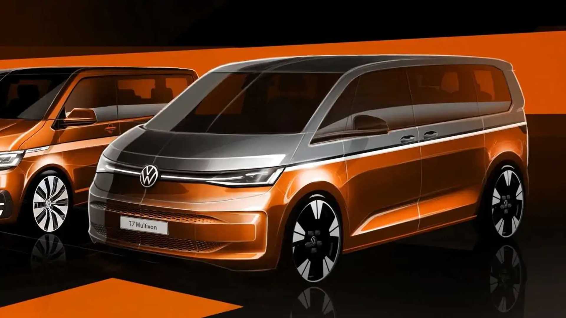 Volkswagen T7 Multivan Teaser: The Nifty Table