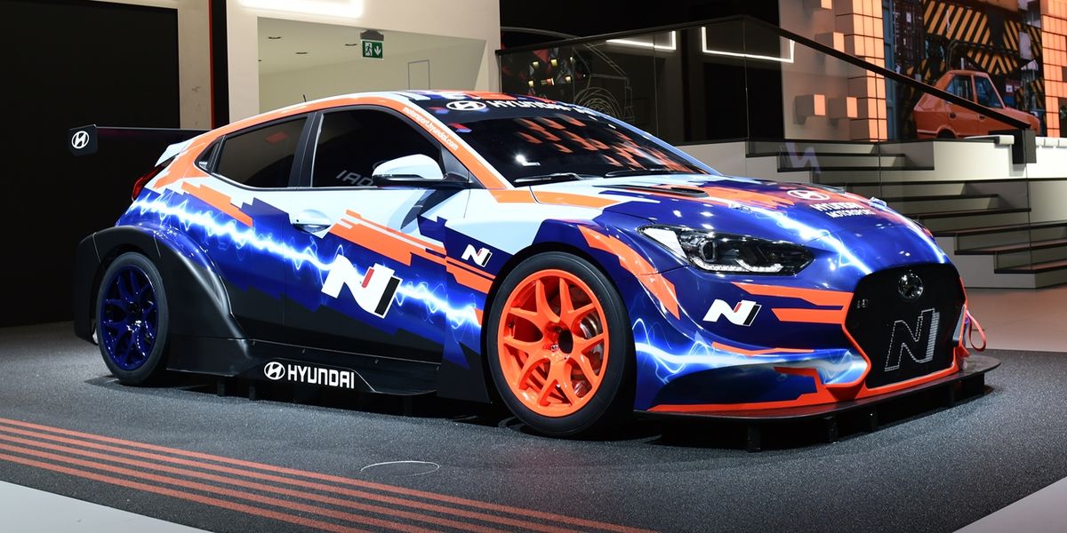 Hyundai Veloster N ECR Introduces A Bonkers RWD Electric Race Vehicle