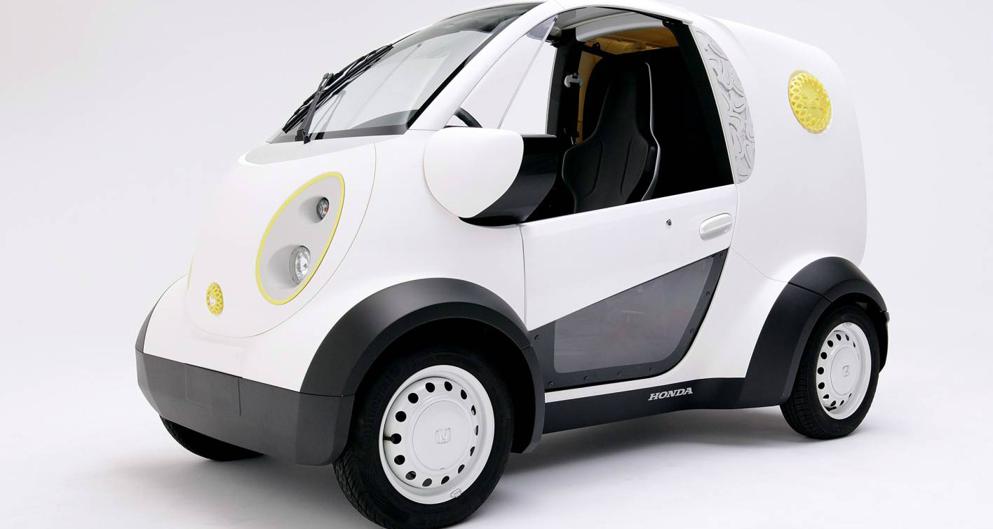 Honda unveils the Micro Commuter EV that was built with 3D printing