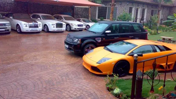 A 21-year old owns 30 supercars