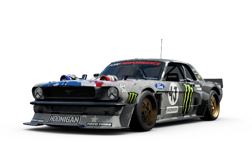 You Can Drive Ken Block's 1,400-HP Hoonigan Mustang In Forza 7