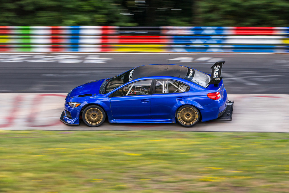 Subaru sets the fastest lap record for a Sedan at Nurburgring