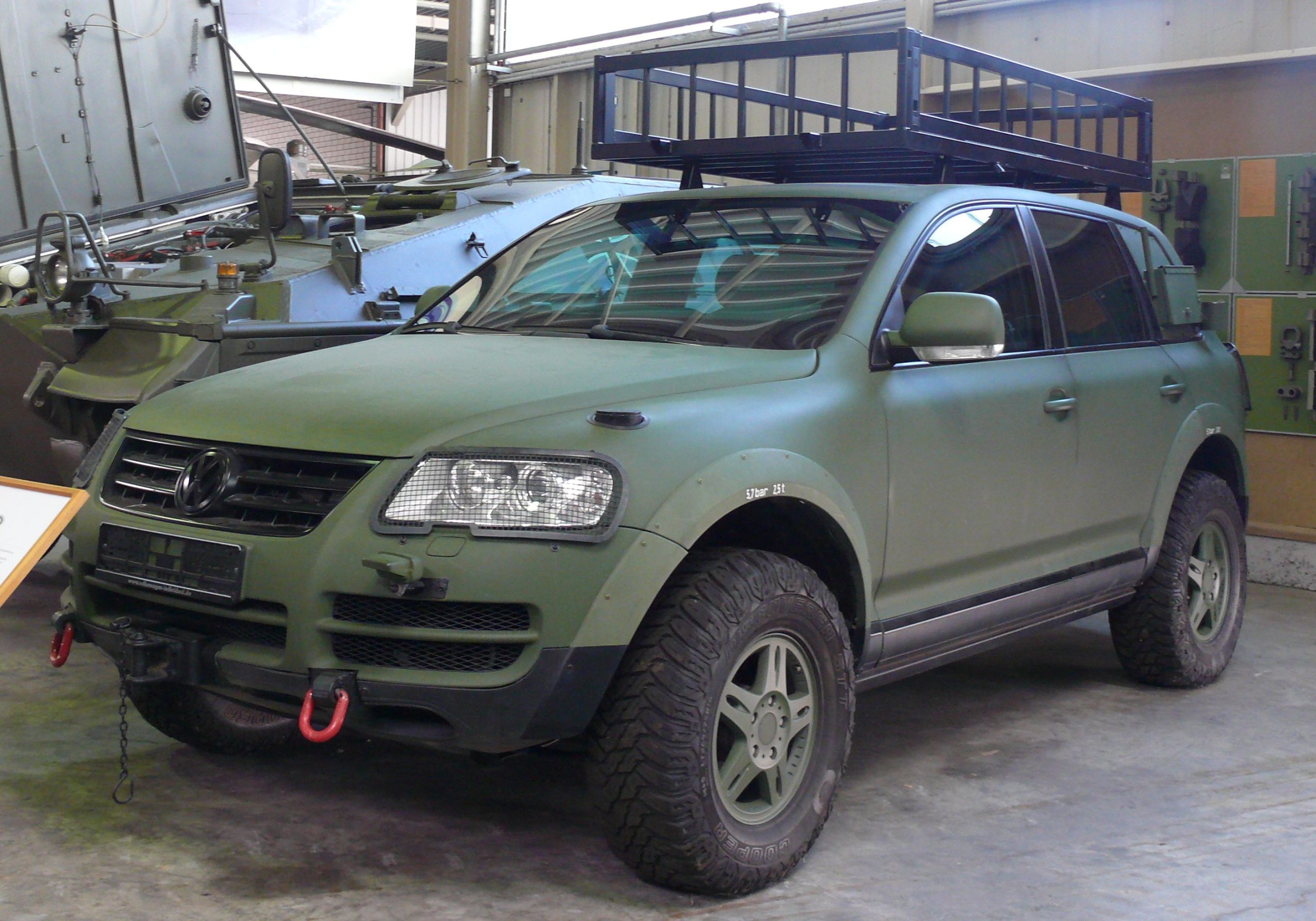 VW Touareg: Military Edition