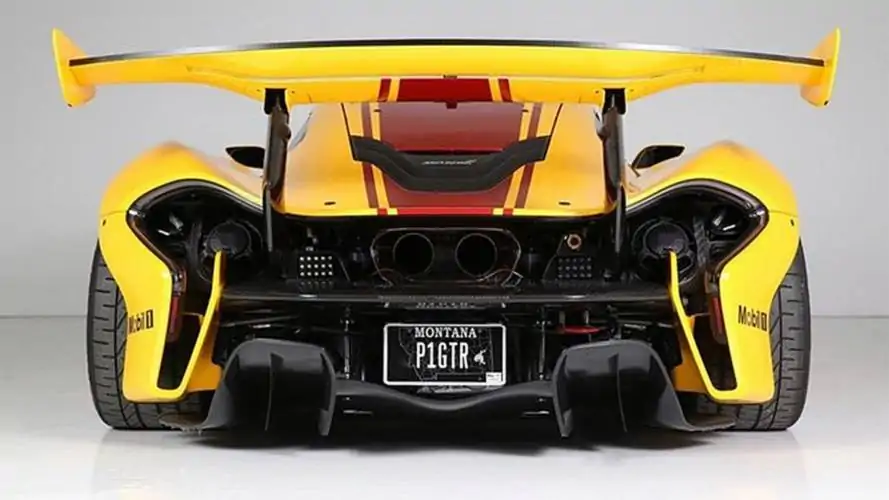 You can buy the first McLaren P1 GTR and drive it on the streets