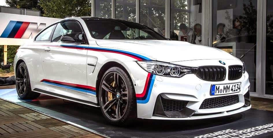 BMW Abu Dhabi displays M4 adorned with M Performance goodies