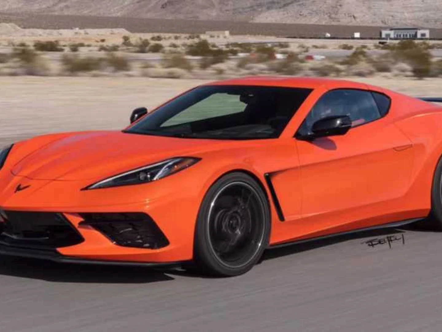 2020 Chevy Corvette A8 Looks Great with Front-Engine Layout