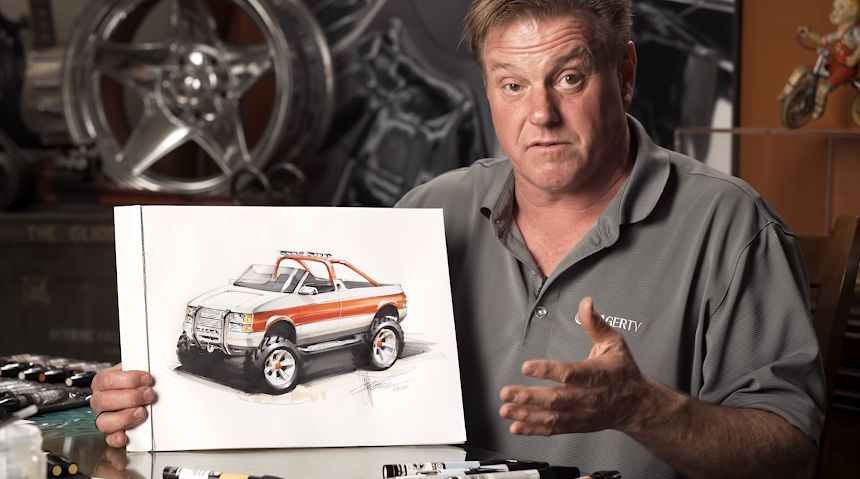 Classic Dodge Caravan gets a Radical Chip Foose Offroad Makeover