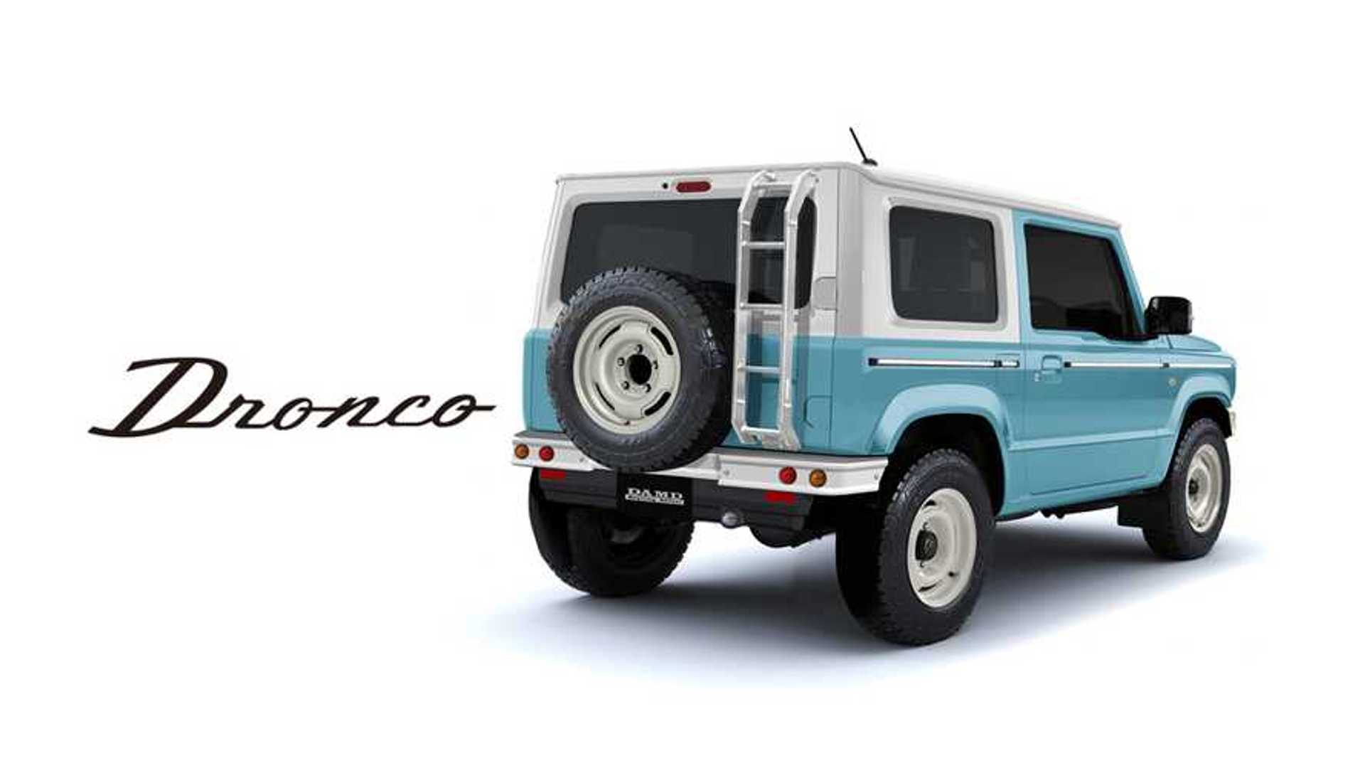 Ford-Bronco-Inspired Suzuki Jimny Teased Before Tokyo Auto Salon