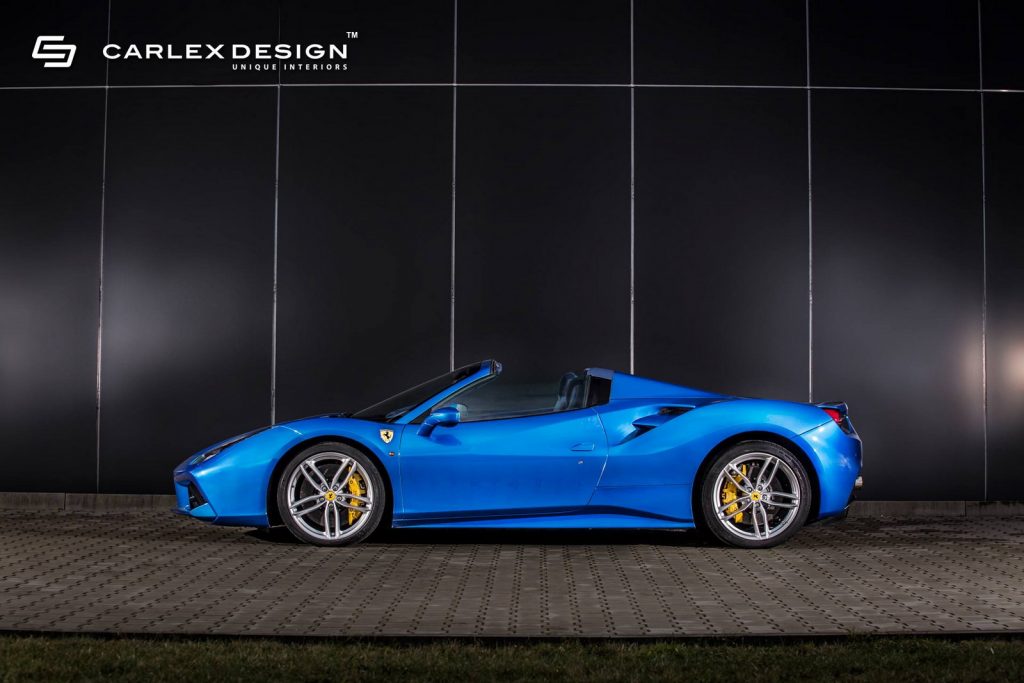 Ferrari 488 Spider - Leather and Alcantara by Carlex Design