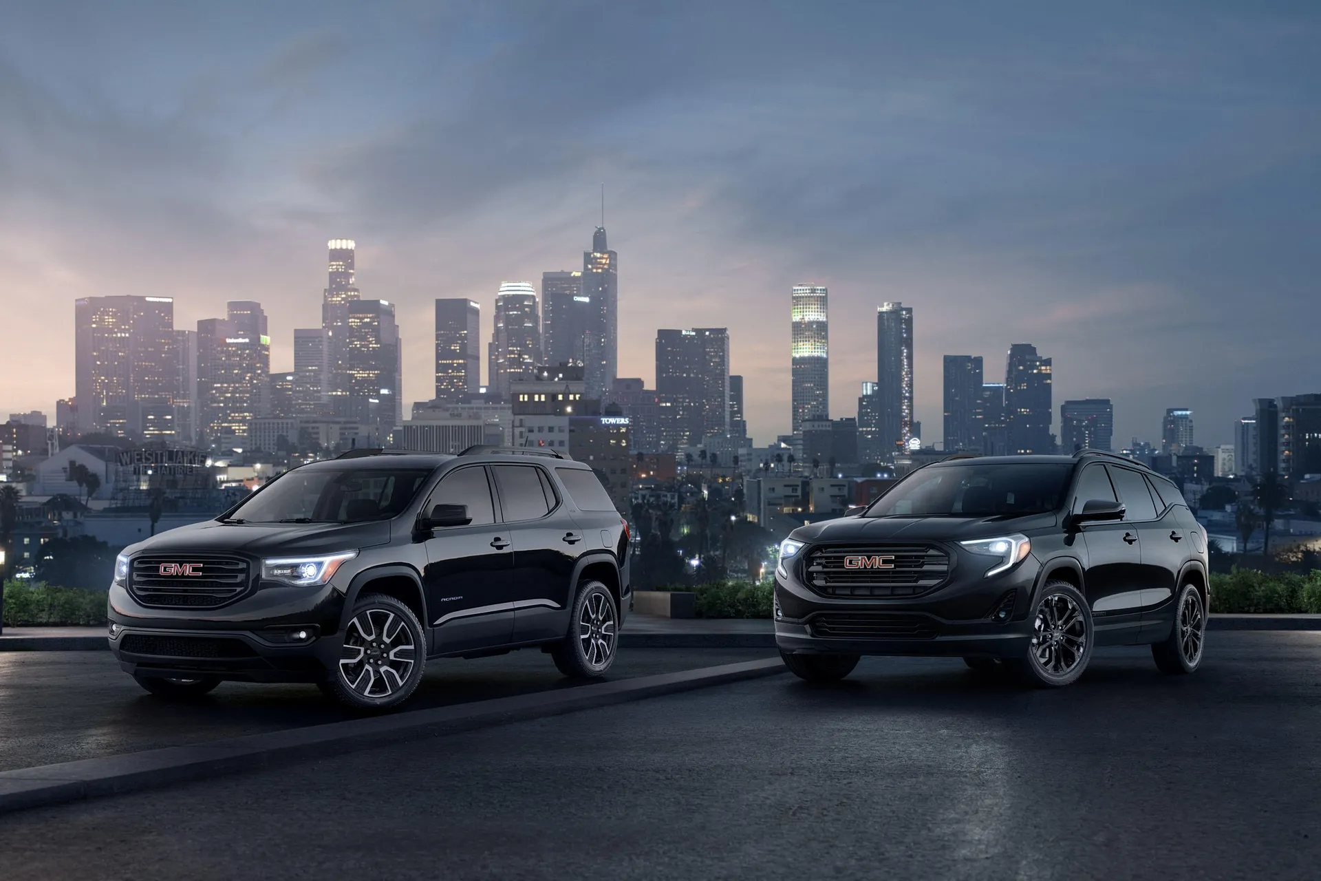 2019 GMC Acadia and Terrain Look Elegant in New Black Editions