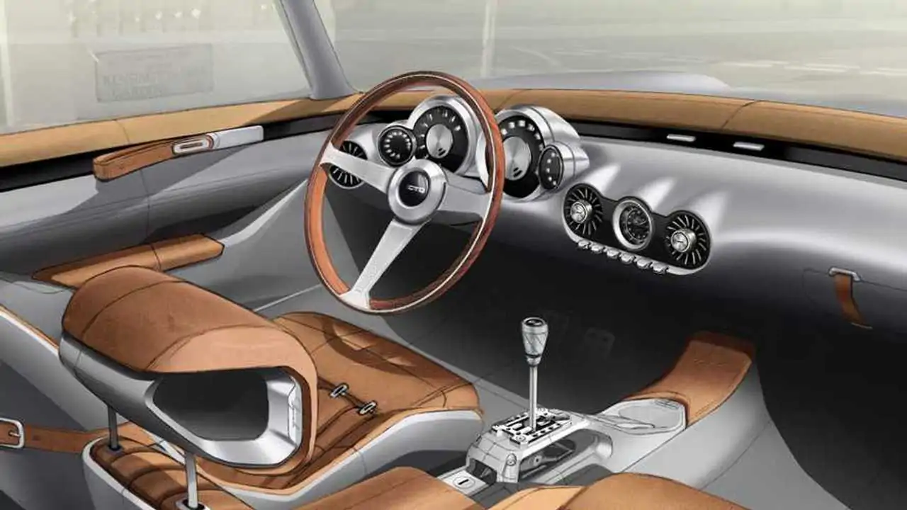 GTO Engineering Releases the First Sketches of Squalo's Retro-Interior