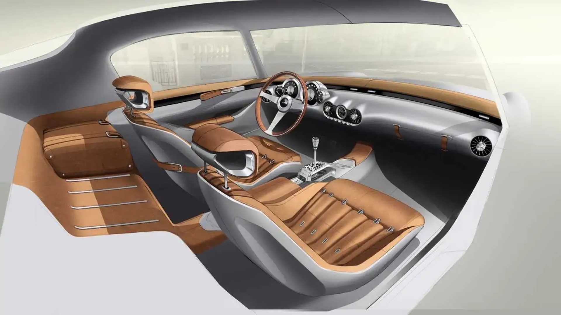 GTO Engineering Releases the First Sketches of Squalo's Retro-Interior