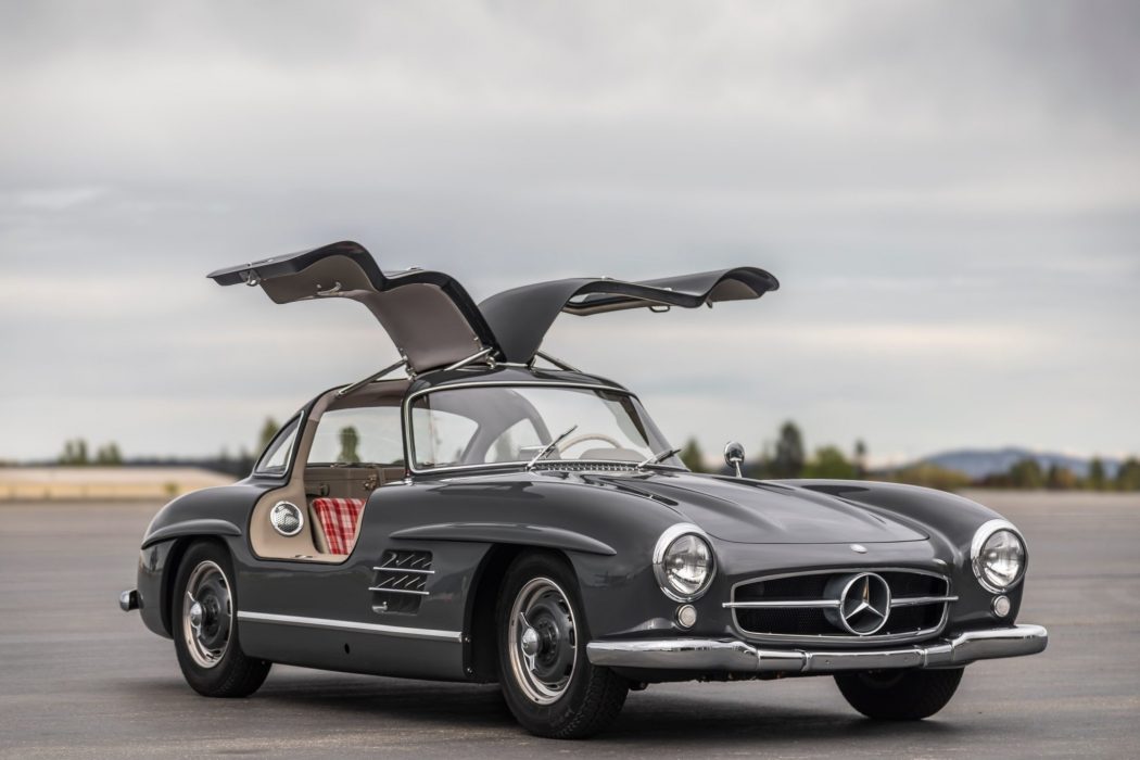 Mercedes makes plaid fashionable again with new 300 SL Upholstery