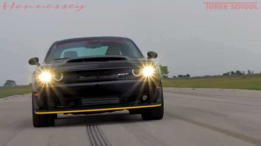 Hennessy tests customer's Dodge Demon 1,200 HP before delivery