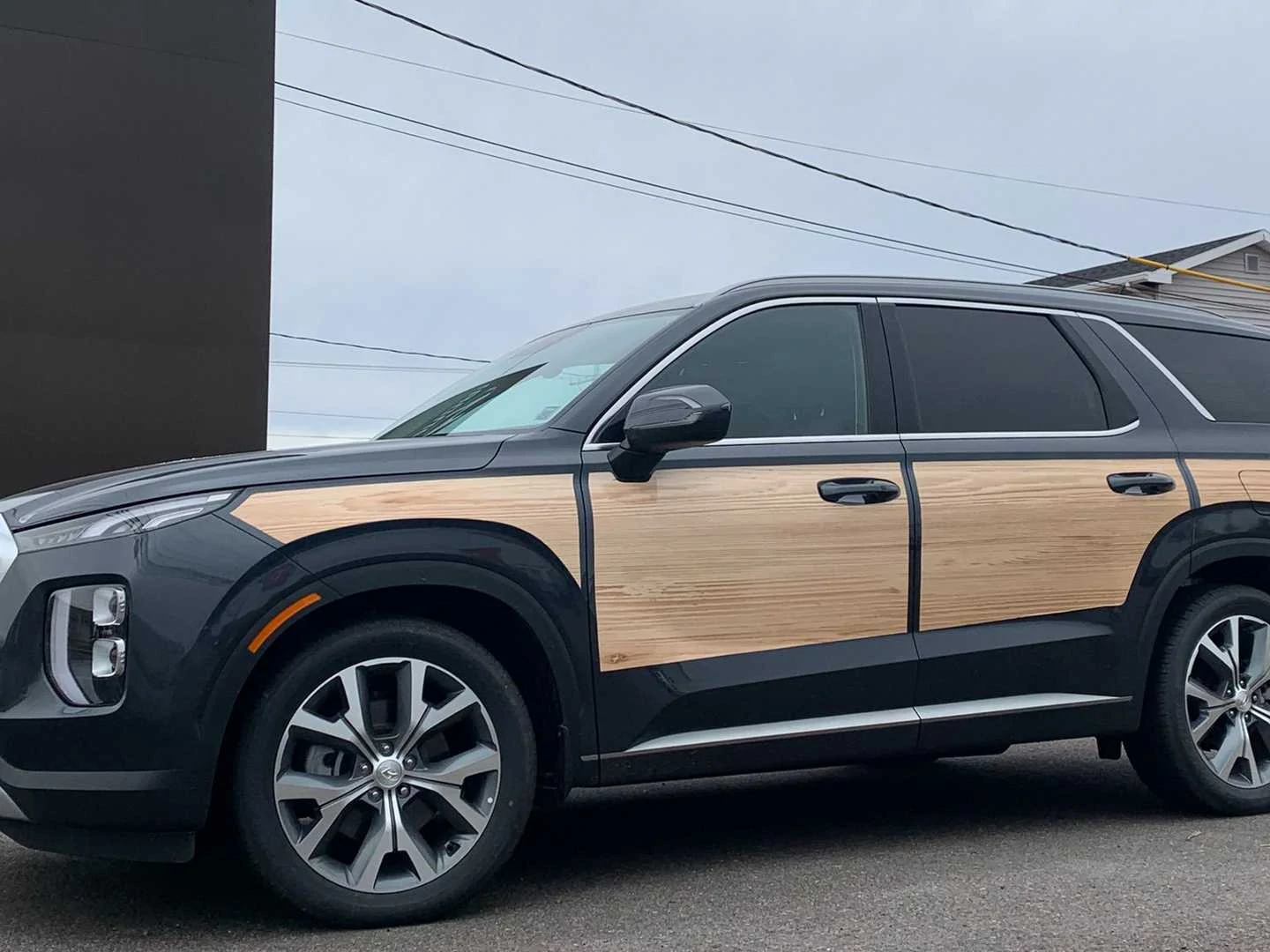 Hyundai Palisade Woody Spotted At Nova Scotia Dealer Because Canada