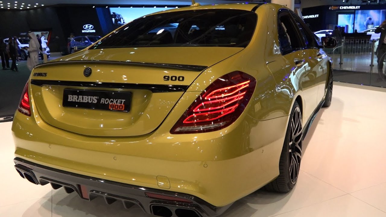 Brabus blings Dubai, Mercedes S65 AMG with 900 PS Gold Mercedes S65 AMG