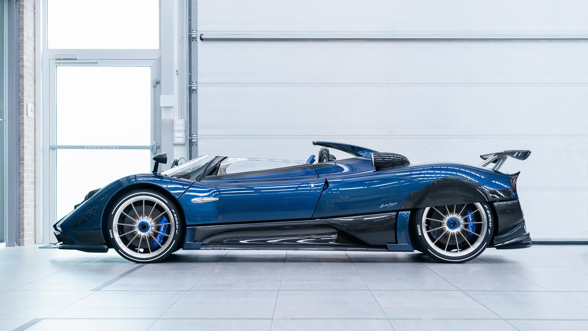 Horacio himself led this Pagani Convoy in His HP Barchetta