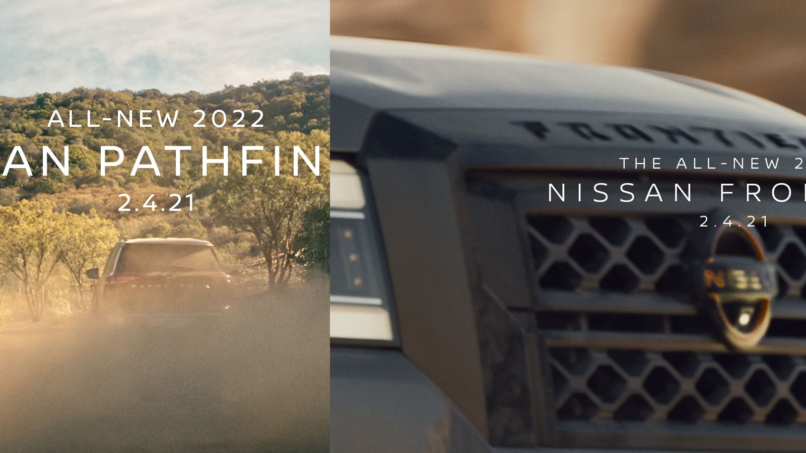 2022 Nissan Pathfinder, Frontier Teased In Advance Of February Reveal