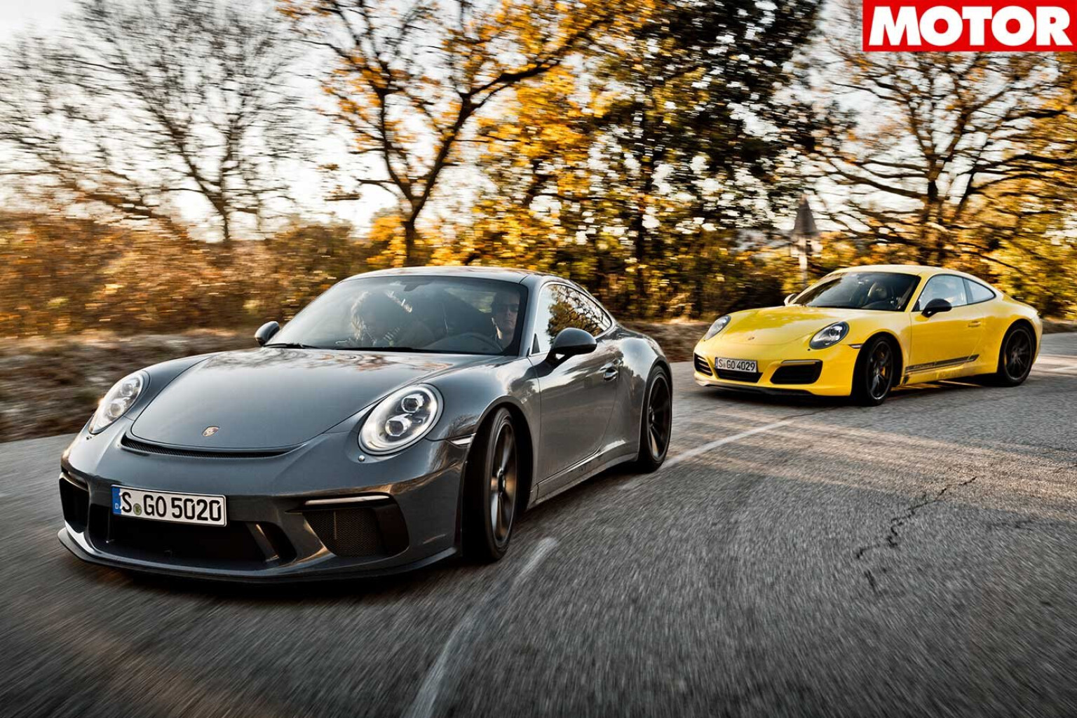 Top Gear Compares Porsche 911 GT3 Touring To 911 Carrera T