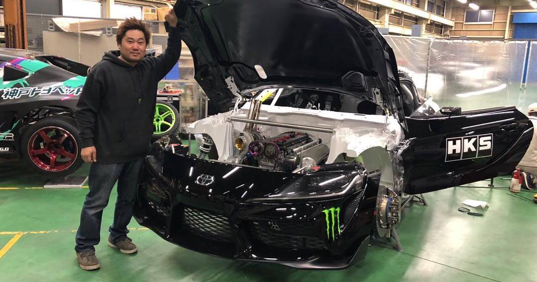 2020 Toyota Supra Drift Car Revealed with 2JZ Engine Swap