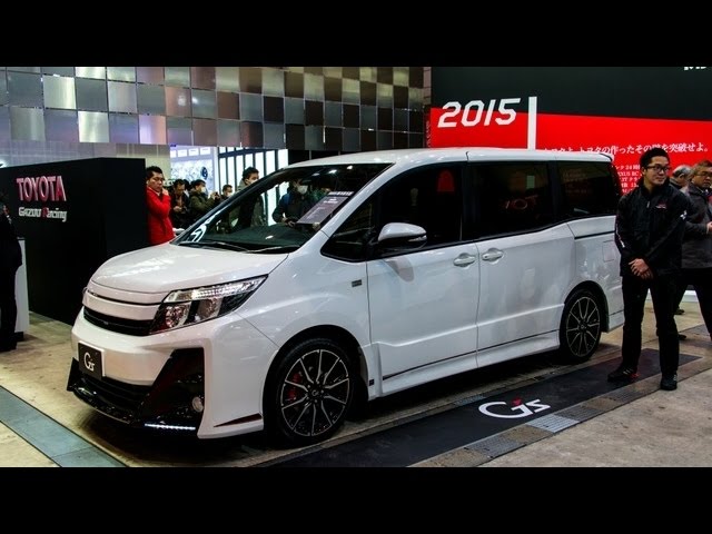 Unveiled concepts for Toyota Noah G's and Voxy G's