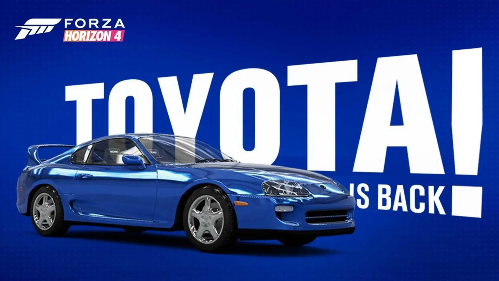 Toyota Street Cars Return To Forza Franchise With 1998 Supra