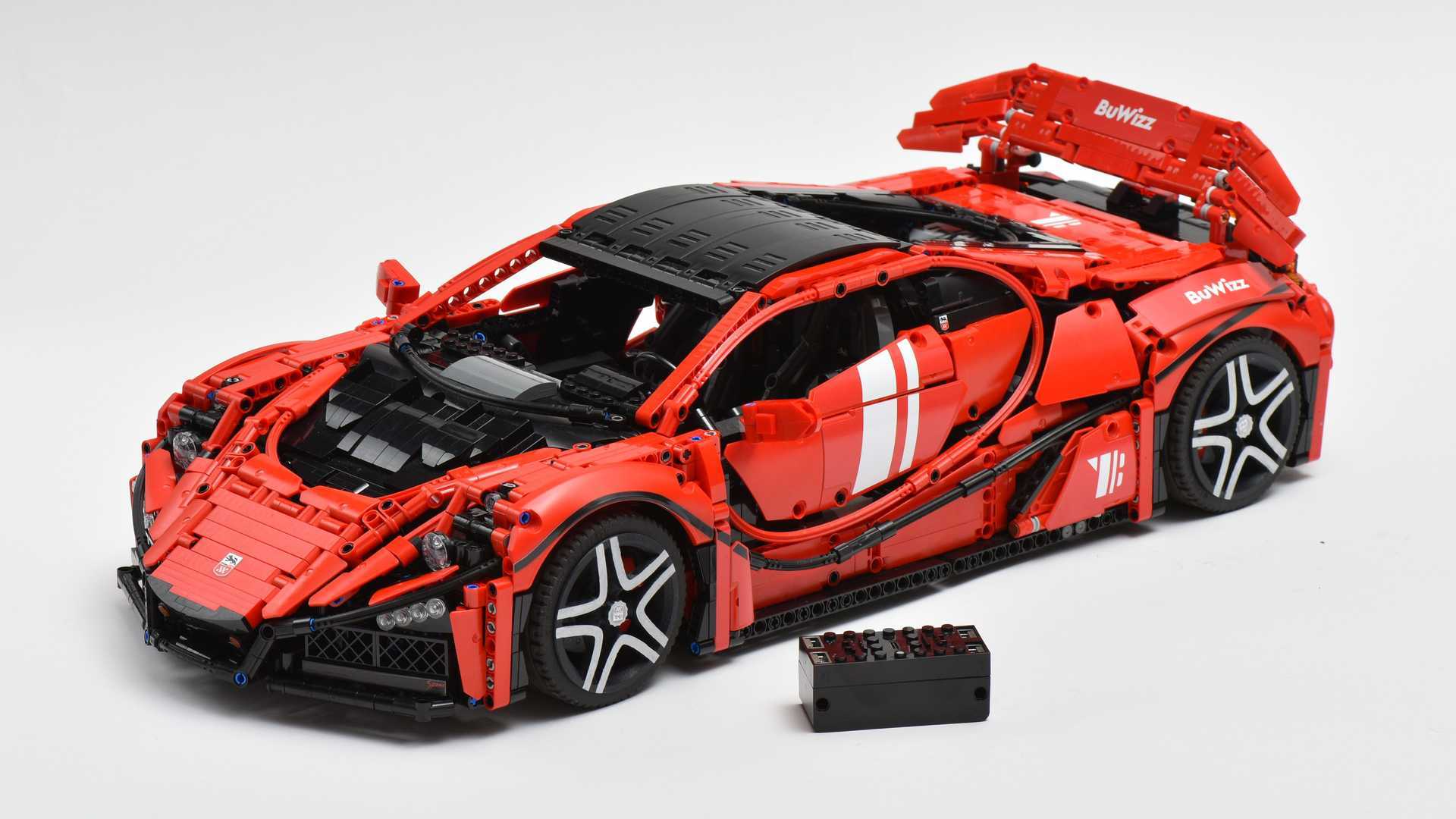 1:8 Scale GTA Spano Just Set World Record For Fastest Lego Model