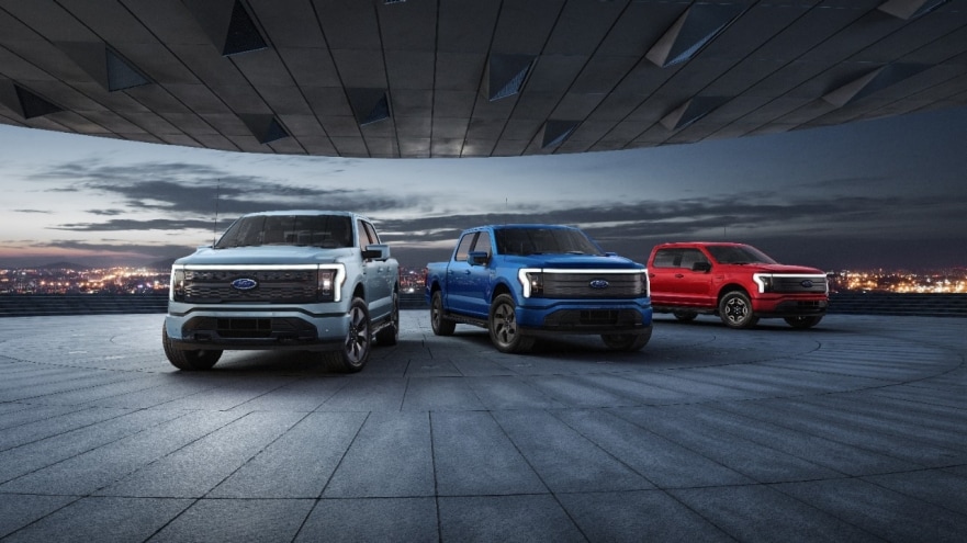 Another teaser shows the full face of 2022 Ford F-150 Lightning