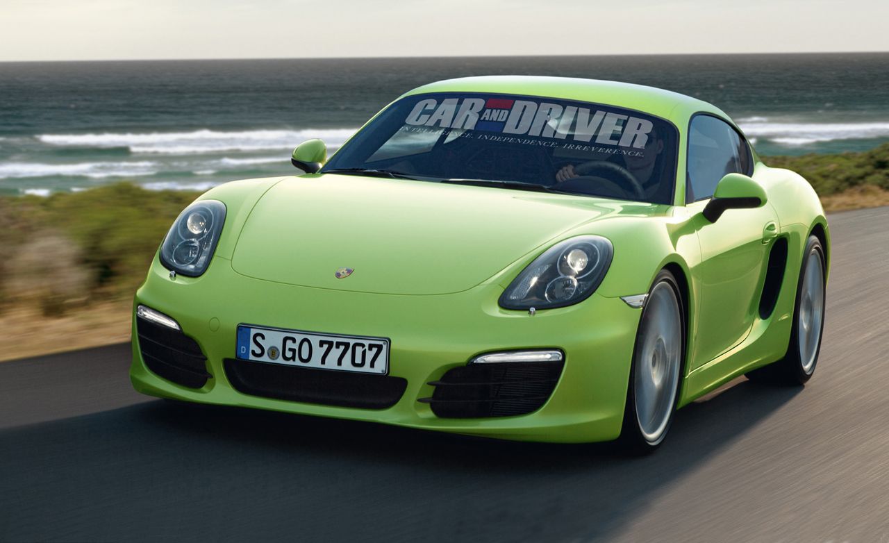 2013 Porsche Cayman rendered