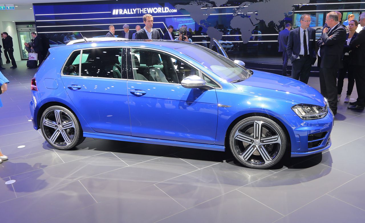 VW Golf R Uncovered Before Frankfurt Debut