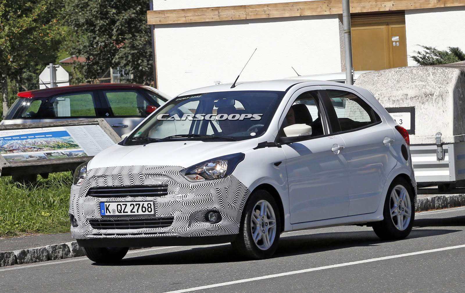 2016 Ford Ka spy tested in European specification