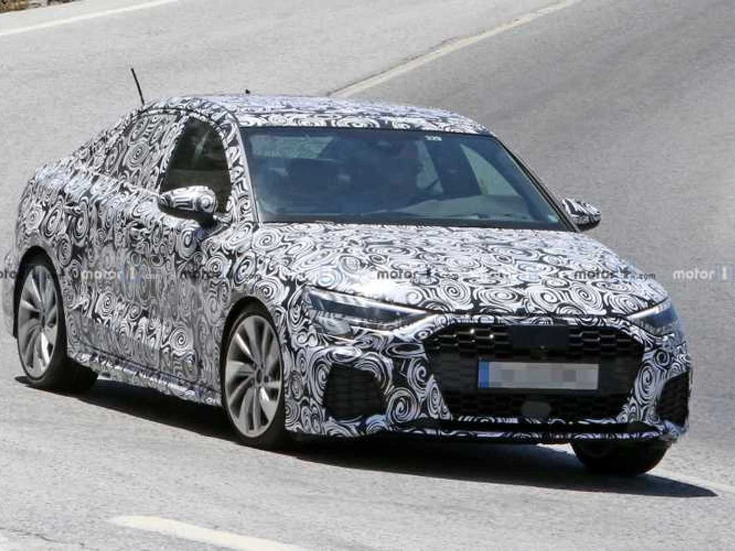 New Audi A3 Sedan Spied Most Likely In S Line Guise