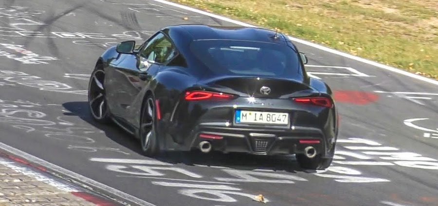 Toyota Supra Spotted Testing at The 'Ring with A Different Engine?