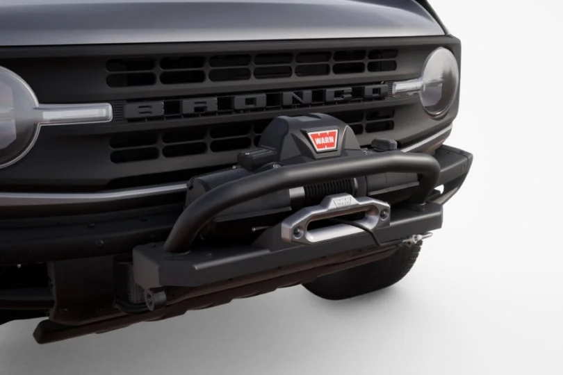 2021 Ford Bronco Winch Poses Problem For Forward-Facing Trail Camera