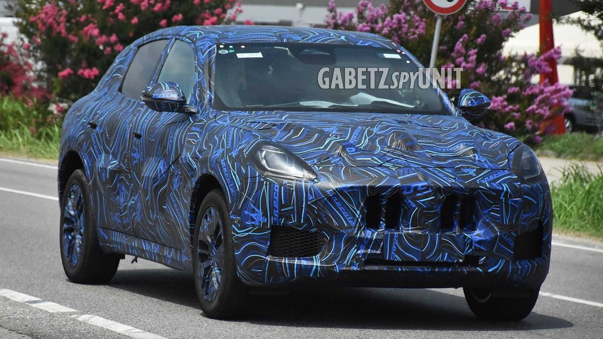 New Maserati Grecale spy shots give a peek inside the SUV