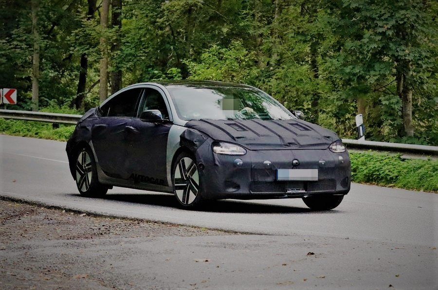 2023 Hyundai Ioniq 6, Spied on the Street in 24 Crystal Clear Photos