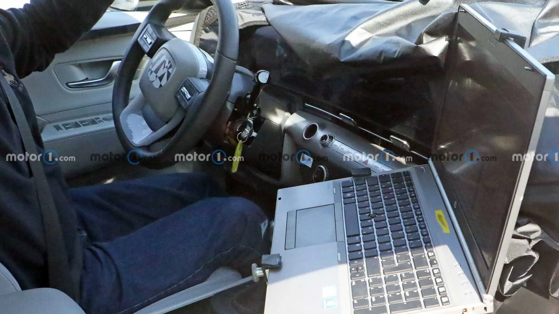 Next-Gen Hyundai Kona Spy photos Capture the SUV's Digital Interior