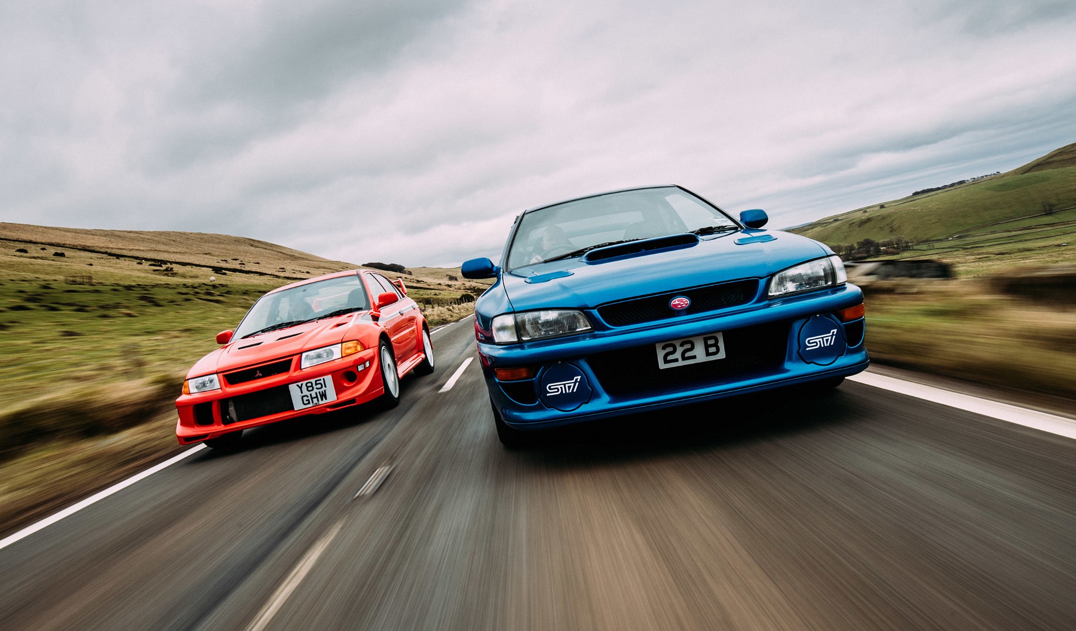 Impreza P1 Vs Lancer Evo VI Is A Japanese '90s Drag Race Special