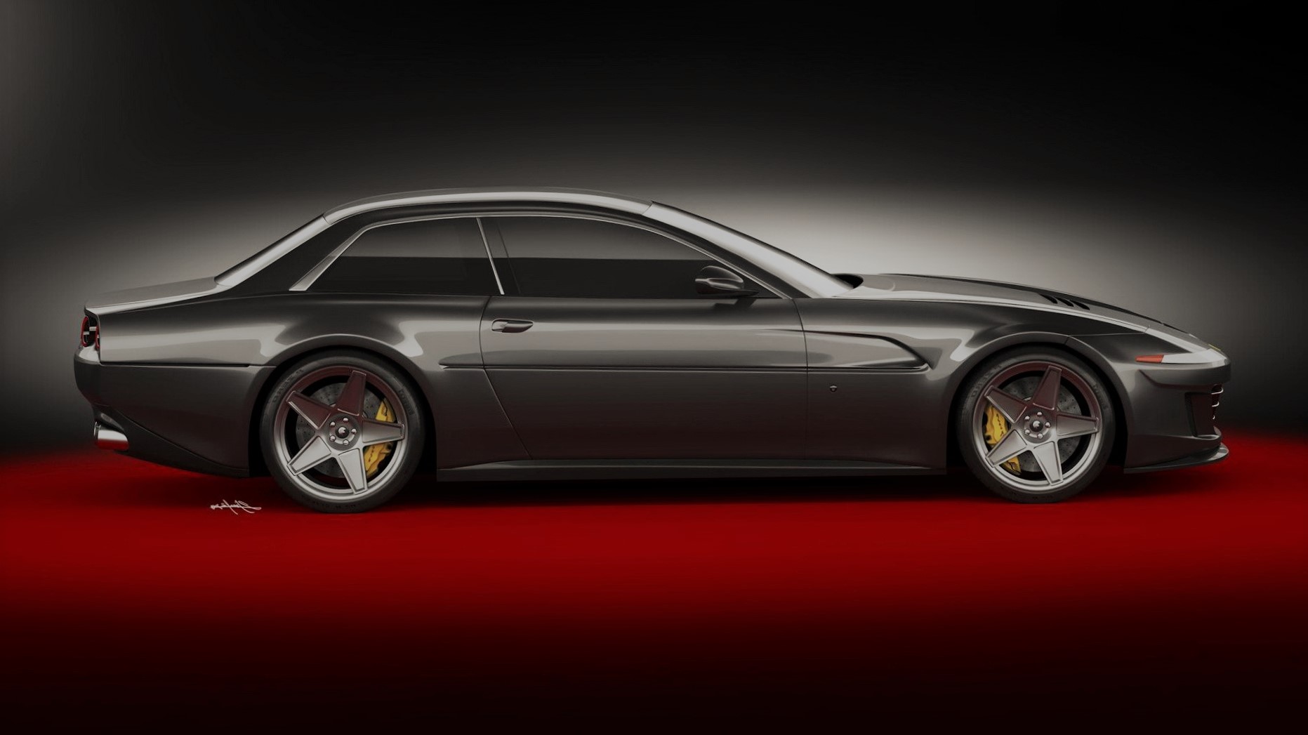 Ares Design Project Pony is a Ferrari GTC4Lusso with Retro Vibes