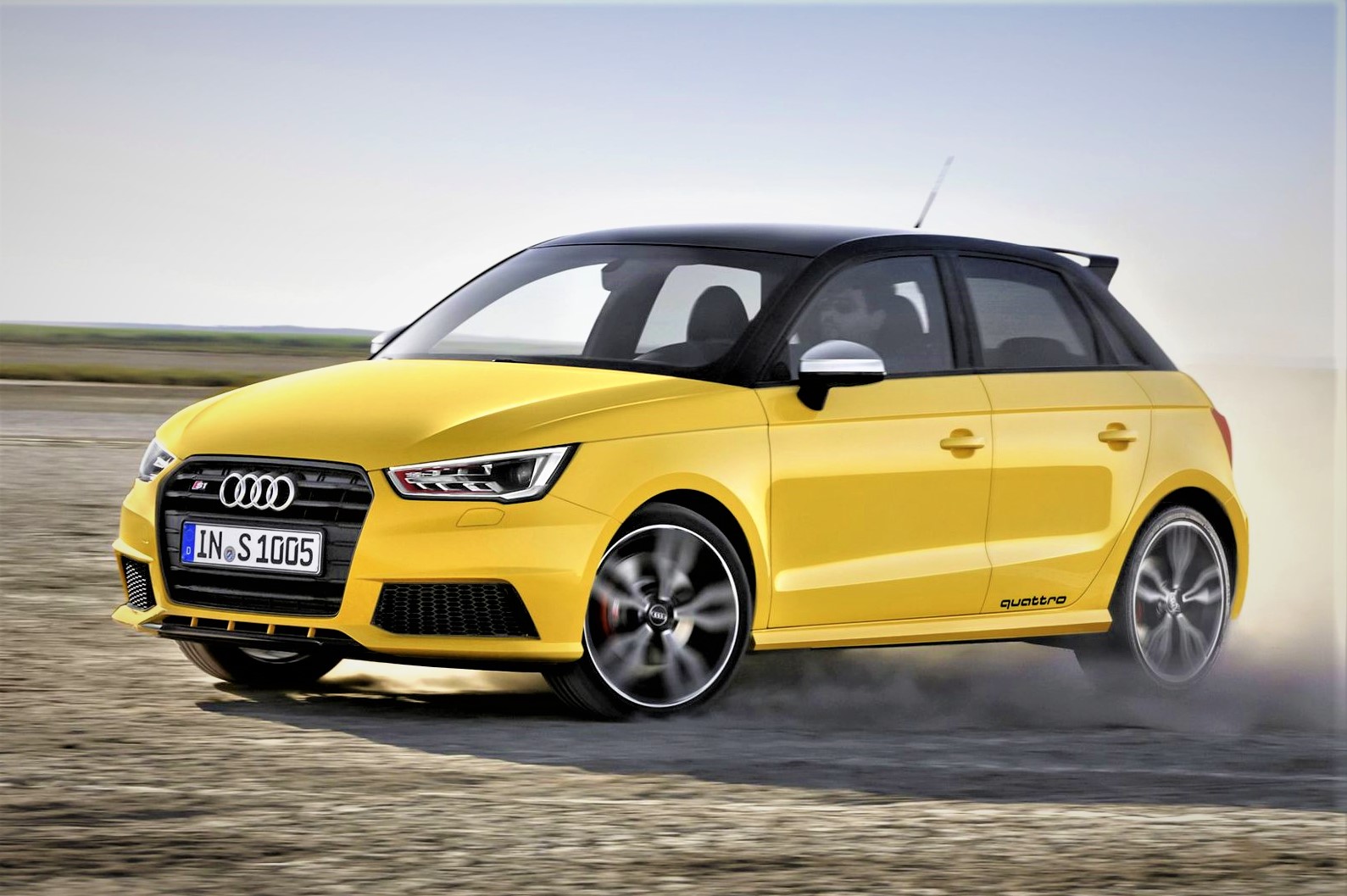 Audi S1 tuned at 380 horsepower is a wolf dressed in sheep's clothes