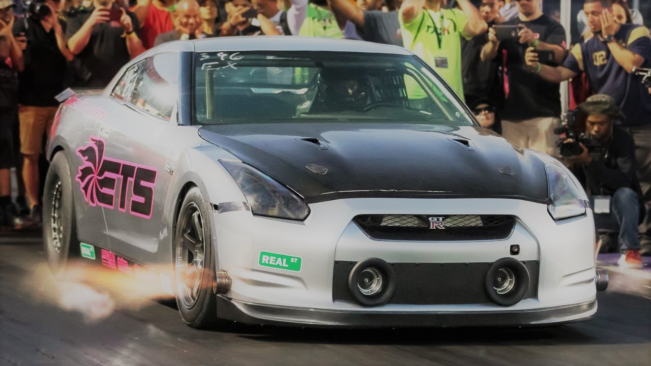 Drag Strip: 3,000-HP Nissan GT-R Pulls Out Turbine Wheel