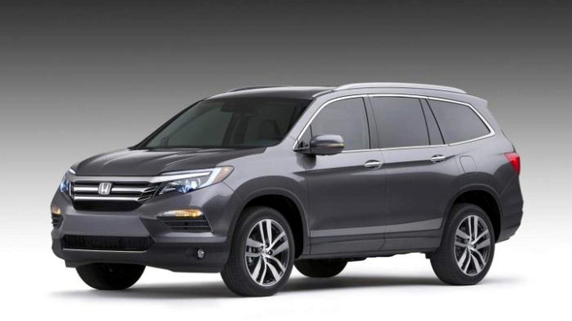 First images of the 2016 Honda Pilot have been uploaded to the internet