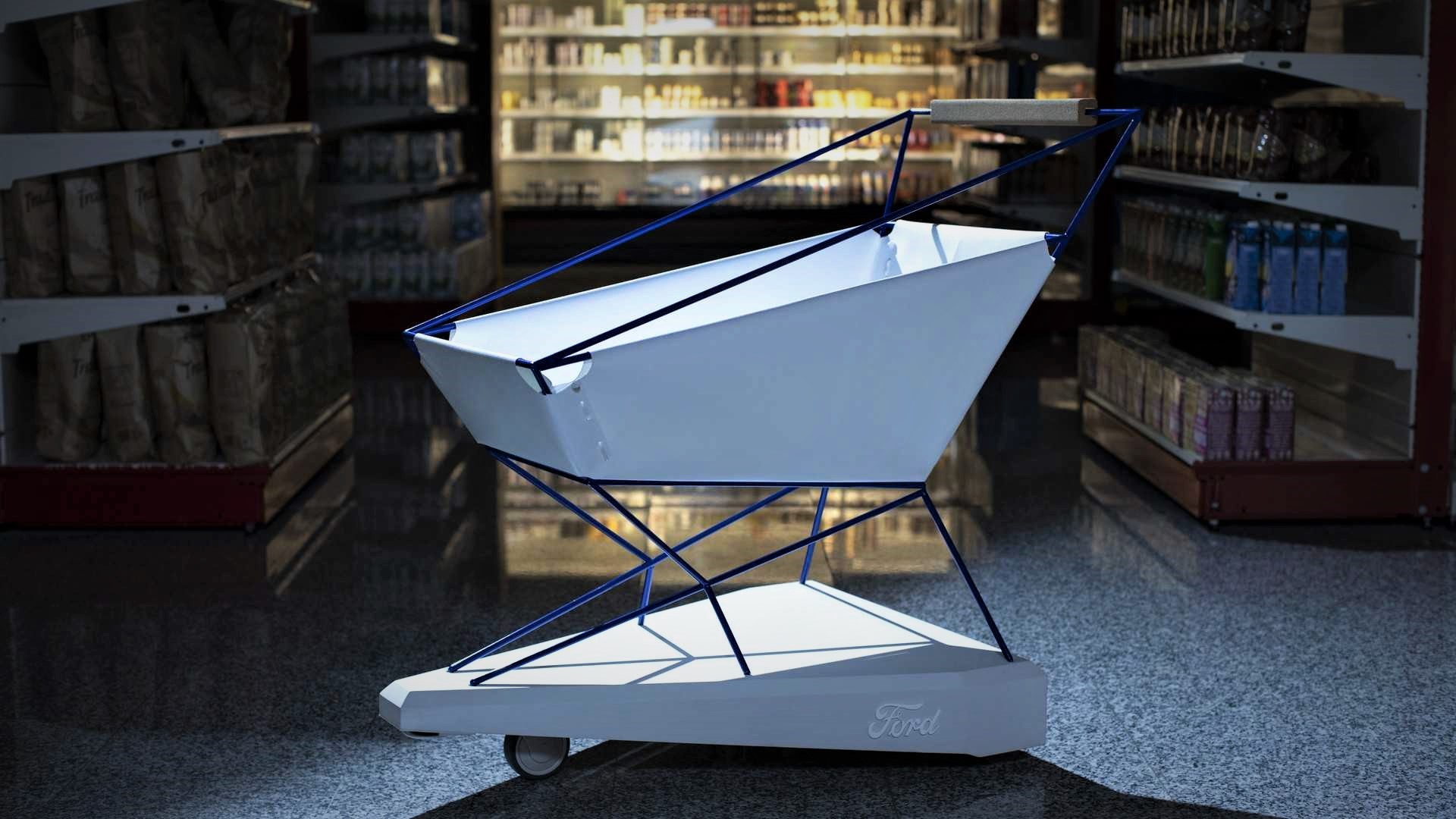 Ford Created a Self-Braking Shopping Cart in Its Spare Time