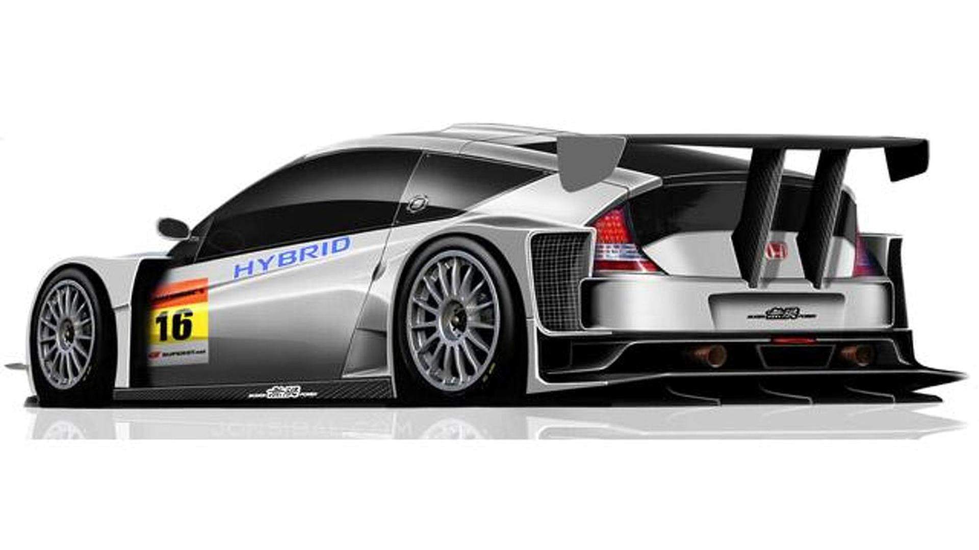 Honda Announces CR-Z will be entering the Super GT Race Series