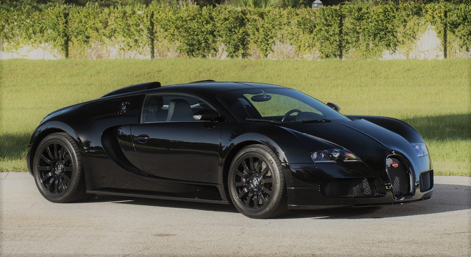 Jet Black Bugatti Veyron on Sale at eBay