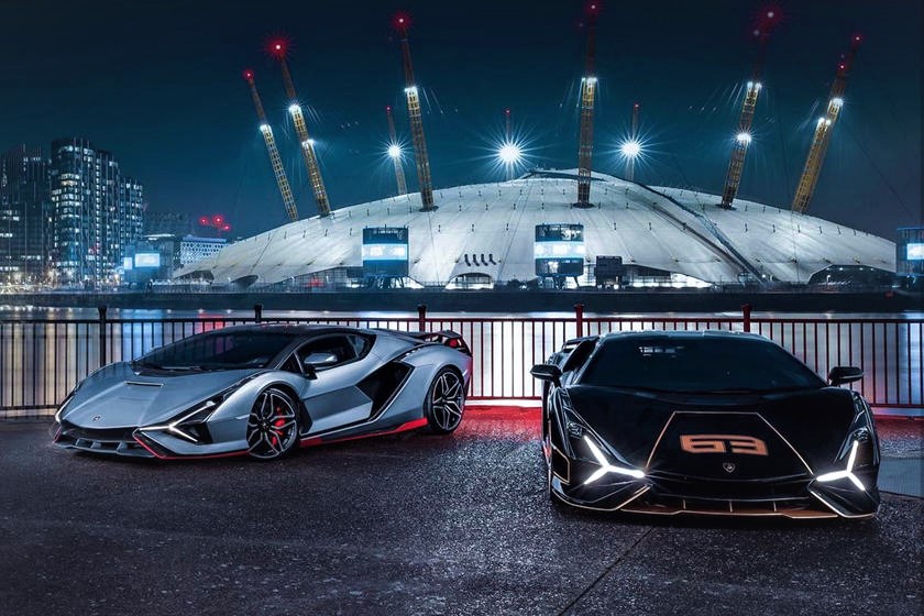 London Dealer Delivers Two Lamborghini Sian Hybrid Supercars