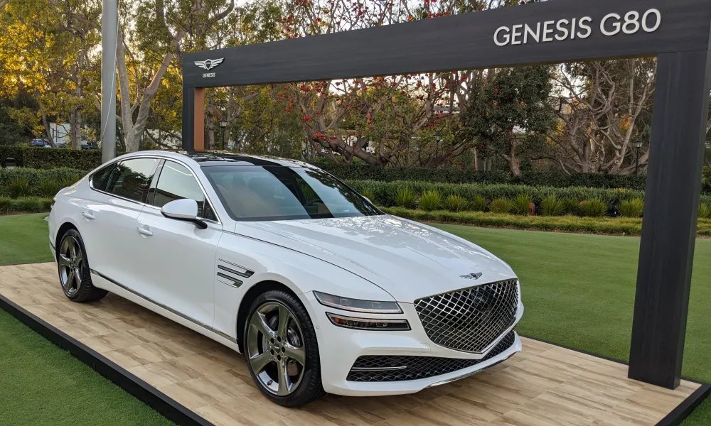 Watch a PGA Tour rookie hit a hole-in-one to win a Genesis G80