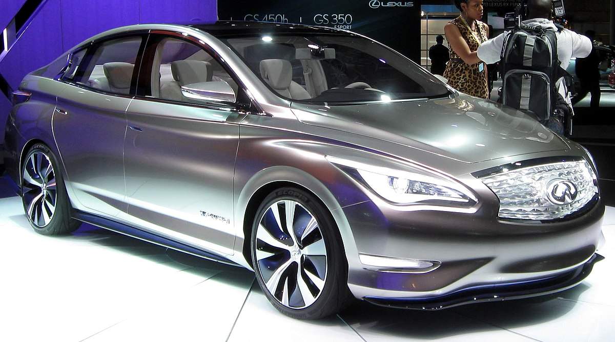 Previewed the all-electric Infiniti LE concept