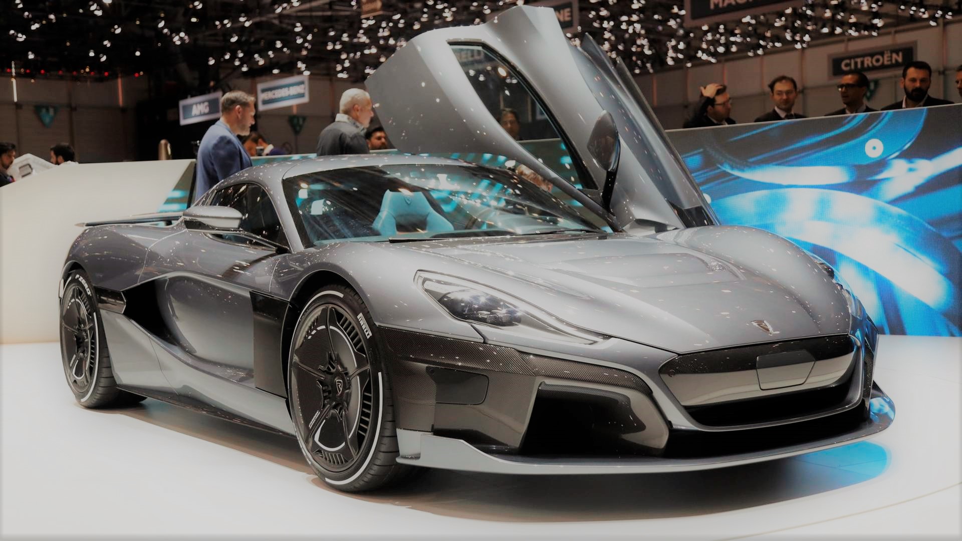 Rimac C_Two shocks Geneva with 1,888 HP, goes 0-60 in 1.85 seconds