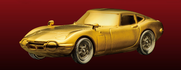 This Toyota 2000GT in 24-Karat Gold is yours for $11K